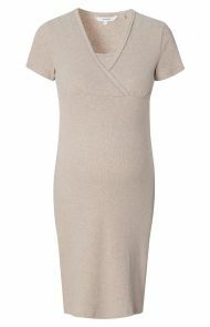 Nursing nightdress Tami - Taupe Melange