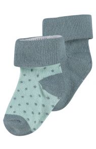 Noppies Socken (2 Paar) Dot - Dark Green