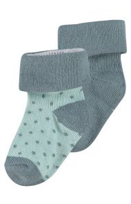 Noppies Sokken (2 paar) Dot - Dark Green