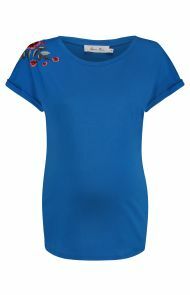 Queen Mum T-shirt - Bright Blue