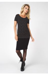 Noppies T-shirt Rome - Black AOP