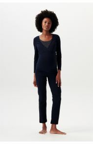 Noppies Nursing pyjama shirt Demi - Night Sky