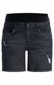  Umstandsshorts Jeans - Black Denim