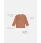 Noppies Baby Langarmshirt Nanyuki - Cafe Au Lait Melange thumbnail