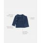 Noppies Baby Langarmshirt Nanyuki - Navy Melange thumbnail