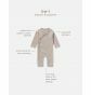 Noppies Baby Play suit Nevis - Taupe Melange thumbnail