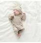 Noppies Baby Bonnet Nevel - Taupe Melange thumbnail