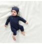 Noppies Baby Bonnet Nevel - Navy Melange thumbnail