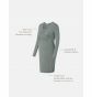 Noppies Robe d'allaitement Gaja - Sage thumbnail