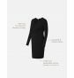 Noppies Nursing dress Gaja - Black thumbnail
