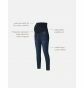 Noppies Skinny Umstandsjeans Avi - Dark Blue thumbnail