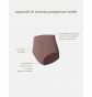 Noppies Slip sans couture Lee post partum Sensil Breeze - Deep Taupe thumbnail