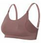 Noppies Nursing bra seamless pumping Mae Sensil® Breeze - Deep Taupe thumbnail
