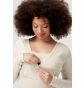 Noppies Nursing nightdress Alisa - Oatmeal thumbnail