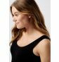Noppies Tanktop rib Sama - Black thumbnail