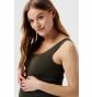 Noppies Tanktop rib Sama - Olive thumbnail