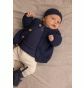 Noppies Baby Strickjacke Nevers - Black Iris thumbnail