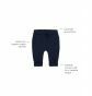 Noppies Baby Broek Naupli - Black Iris thumbnail