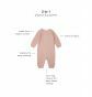 Noppies Baby Strampler Monrovia - Rose Smoke thumbnail