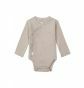 Noppies Baby Strampler Nino - Taupe Melange thumbnail