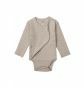 Noppies Baby Strampler Nino - Taupe Melange thumbnail
