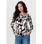 Noppies Maternity Longsleeve Eura - Monochrome All Over Print thumbnail