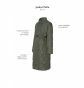 Noppies Maternity Manteau d'hiver Pello - Olive thumbnail