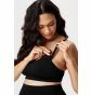 Noppies Maternity Nahtloser Still-BH Cleo - Black thumbnail