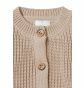 Noppies Baby Strickjacke Blaine - Warm Taupe thumbnail