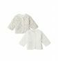 Noppies Baby Jacket Cypress - Reversible - Whitecap Gray thumbnail