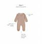 Noppies Baby Grenouillère Buford - Warm Taupe thumbnail