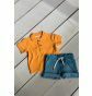 Noppies Baby Poloshirt Berryville - Tangerine thumbnail
