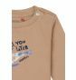 Noppies Baby Langarmshirt Grinestar - Natural thumbnail