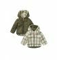 Noppies Baby Winter jacke Galar - Reversible - Dusty Olive thumbnail