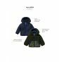 Noppies Baby Manteau d'hiver Gormaz - Reversible - Black Iris thumbnail