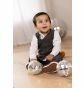 Noppies Baby T-shirt manches longues Golden - White thumbnail