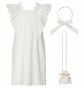Noppies Kids Jurk Eglin - Bright White thumbnail