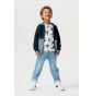 Noppies Kids Manteau d'été Duson - Reversible - Blue Mirage thumbnail