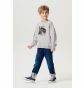 Noppies Kids Sweater Hugli - Silver  Scone thumbnail