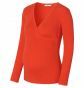 Noppies Maternity T-shirt d'allaitement Coco - Tangerine Tango thumbnail