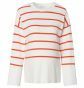 Noppies Maternity Trui met voedingsfunctie Jair - Tango Red Stripe thumbnail