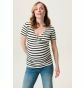 Noppies Maternity Voedingstop Sanson - Cream Stripe thumbnail