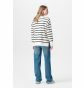 Noppies Maternity Trui met voedingsfunctie Pepe - Cream Stripe thumbnail