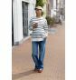 Noppies Maternity Trui met voedingsfunctie Pepe - Cream Stripe thumbnail