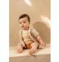Noppies Baby T-shirt Oxie - Stripe pattern Off white thumbnail