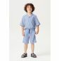 Noppies Kids T-shirt Osnabruck - Check pattern Medium blue thumbnail
