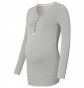 Noppies Still-Schlafshirt Feline - Grey Melange thumbnail