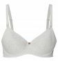 Noppies Gepolsterter Still-BH Cotton Melange - Light Grey Melange thumbnail