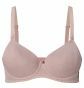 Noppies Nursing bra padded Cotton Melange - Bark Melange thumbnail