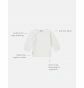 Noppies Baby Cardigan Pino - White thumbnail